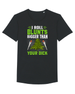 I roll blunts bigger than your dick Tricou mânecă scurtă guler larg Bărbat Skater