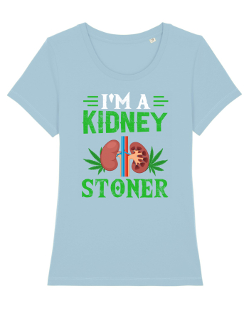 I'm a kidney stoner Sky Blue
