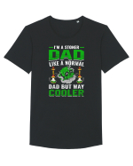 I'm a stoner dad like a normal dad but way cooler Tricou mânecă scurtă guler larg Bărbat Skater