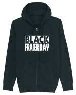 Black Fraier Day Hanorac cu fermoar Unisex Connector