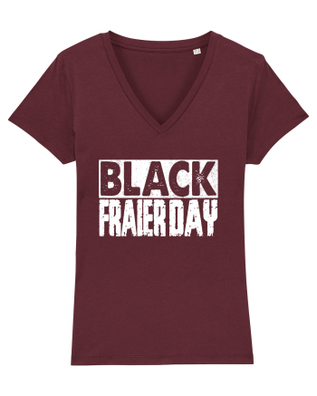 Black Fraier Day Burgundy