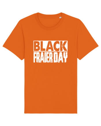 Black Fraier Day Bright Orange