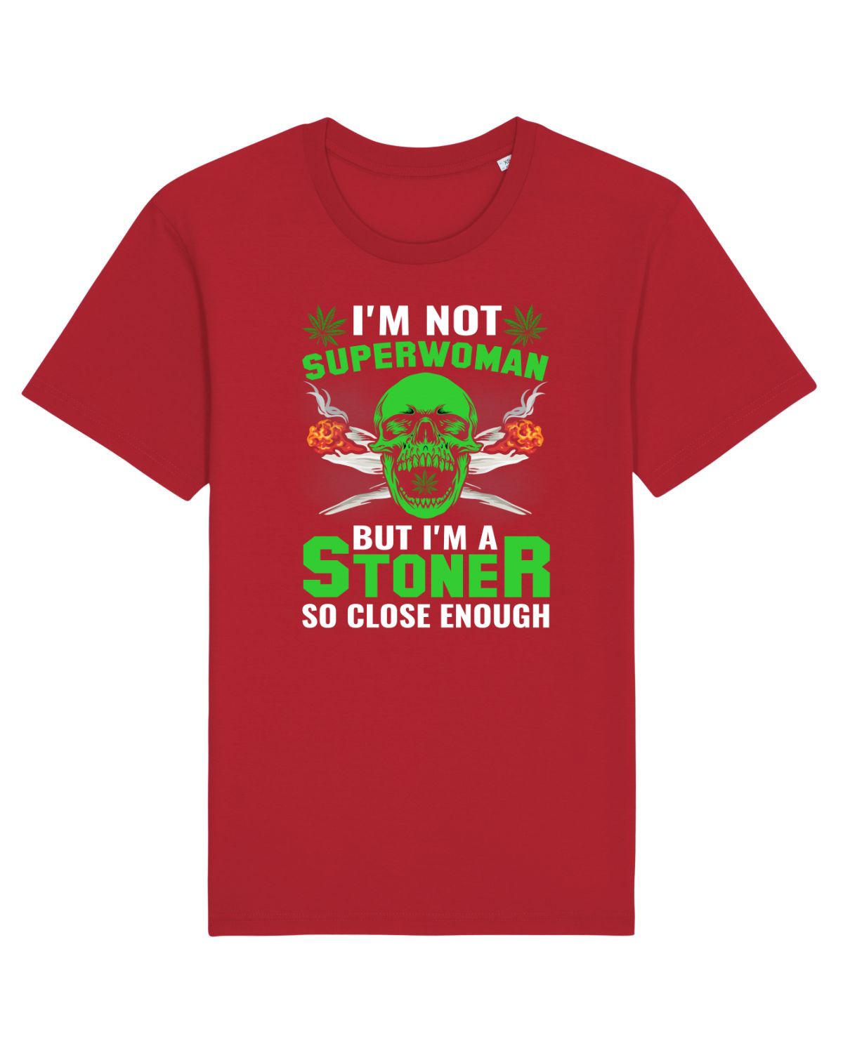 Tricou mânecă scurtă Unisex Rocker Red