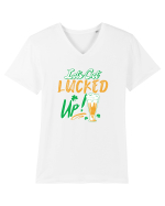 Lucked Up Tricou mânecă scurtă guler V Bărbat Presenter