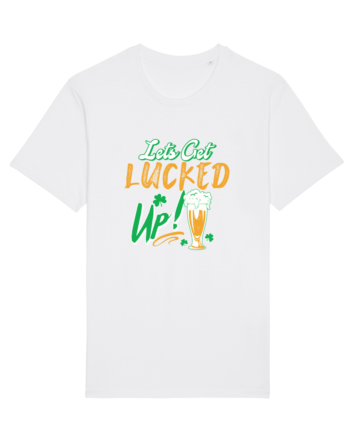 Tricou mânecă scurtă Unisex Rocker White