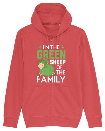 I'M THE GREEN SHEEP OF THE FAMILY Carmine Red
