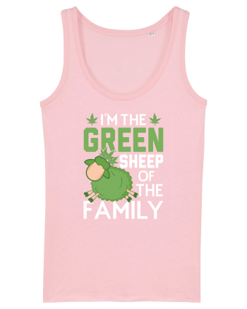 I'M THE GREEN SHEEP OF THE FAMILY Cotton Pink