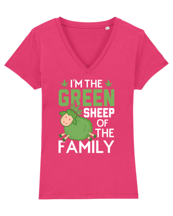 I'M THE GREEN SHEEP OF THE FAMILY Raspberry