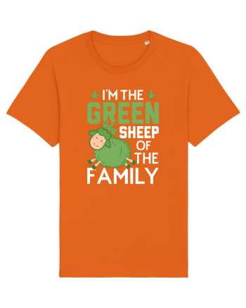 I'M THE GREEN SHEEP OF THE FAMILY Bright Orange