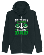 My favorite stoner calls me dad Hanorac cu fermoar Unisex Connector