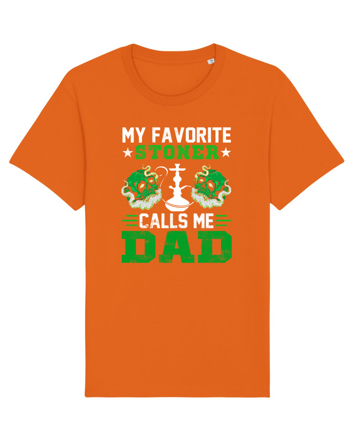 Tricou mânecă scurtă Unisex Rocker Bright Orange