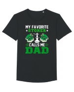 My favorite stoner calls me dad Tricou mânecă scurtă guler larg Bărbat Skater