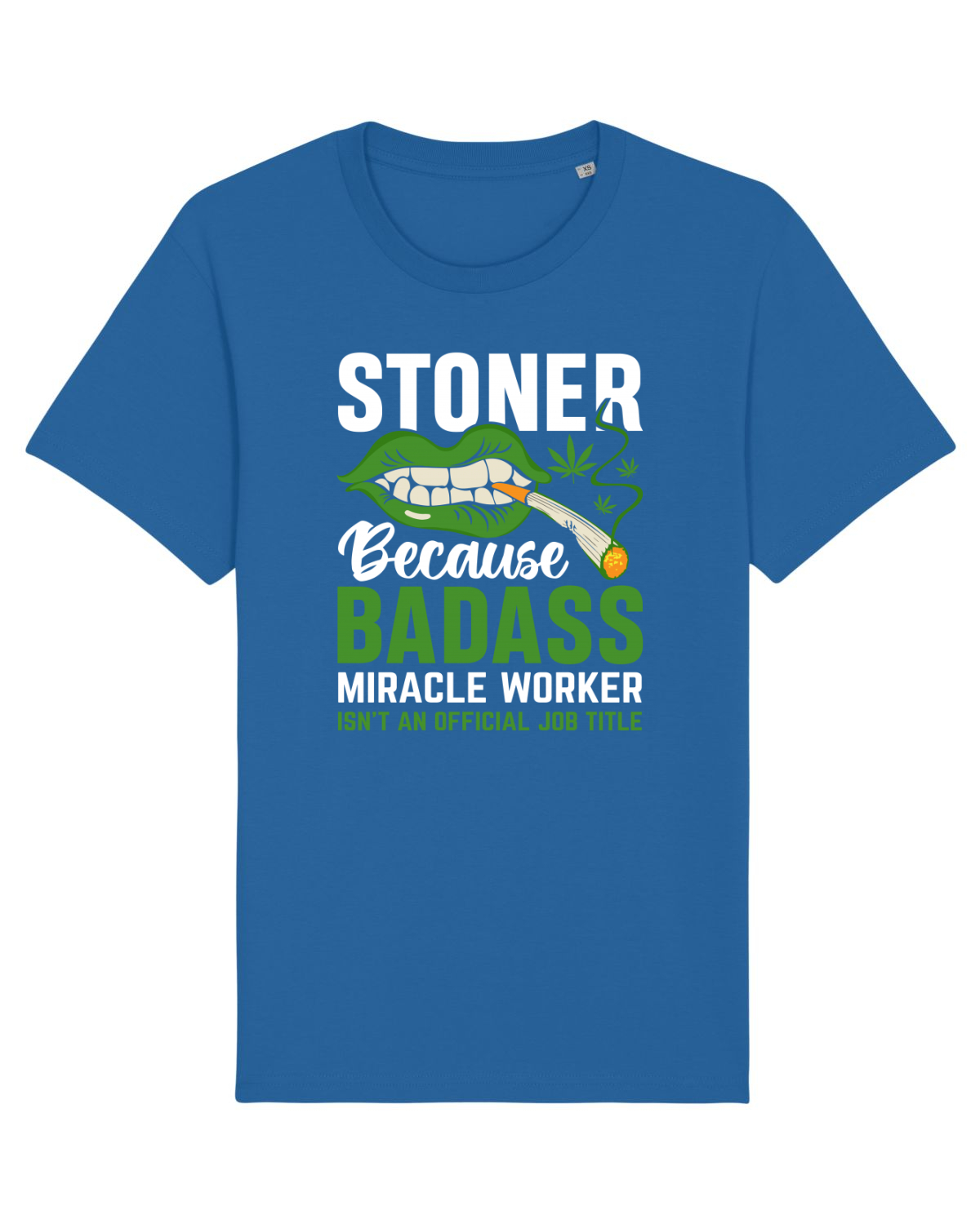 Tricou mânecă scurtă Unisex Rocker Royal Blue