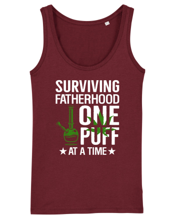 SURVIVING FATHERHOOD ONE PUFF AT A TIME Burgundy