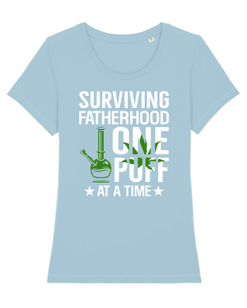 SURVIVING FATHERHOOD ONE PUFF AT A TIME Sky Blue