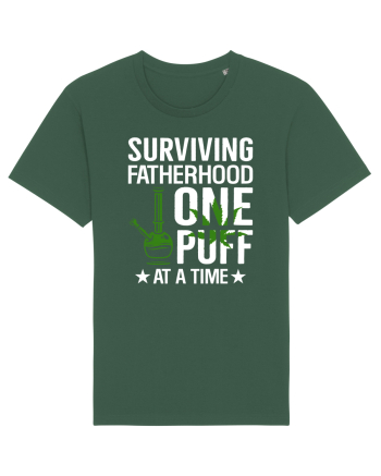 SURVIVING FATHERHOOD ONE PUFF AT A TIME Bottle Green