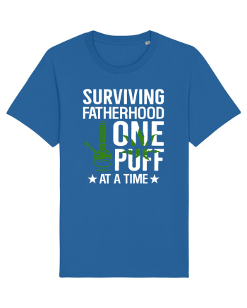 SURVIVING FATHERHOOD ONE PUFF AT A TIME Royal Blue