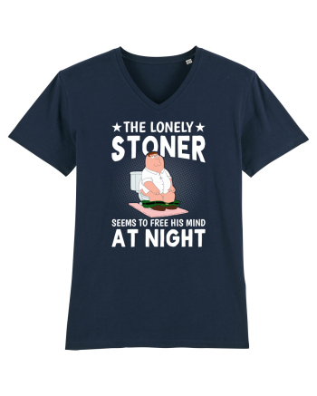 THE LONELY STONER SEEMS TO FREE HIS MIND AT NIGHT French Navy