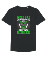 Weed dad like a regular dad only way higher Tricou mânecă scurtă guler larg Bărbat Skater