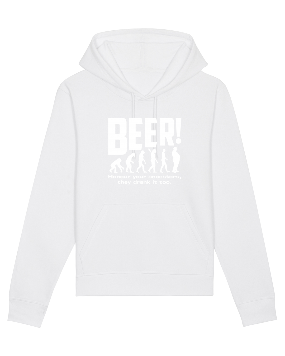 Hanorac Unisex Drummer White