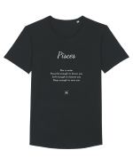 pisces she is water... Tricou mânecă scurtă guler larg Bărbat Skater