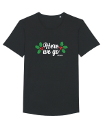 Here we go again Tricou mânecă scurtă guler larg Bărbat Skater