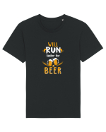 I run faster for Beer Tricou mânecă scurtă Unisex Rocker
