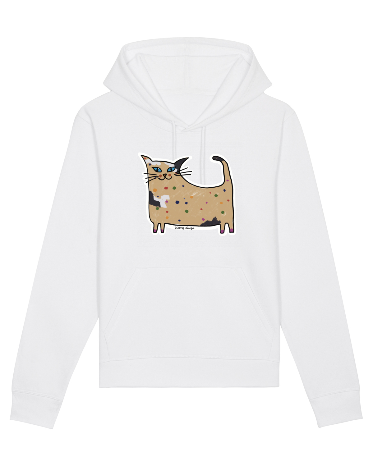 Hanorac Unisex Drummer White