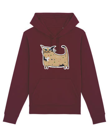Calico Burgundy