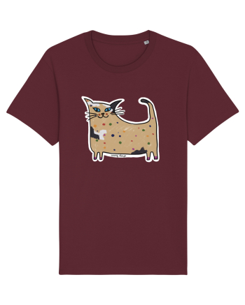 Calico Burgundy