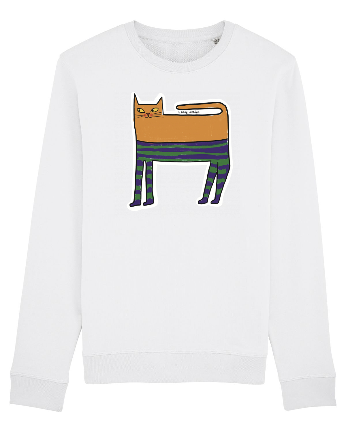 Bluză mânecă lungă Unisex Rise White