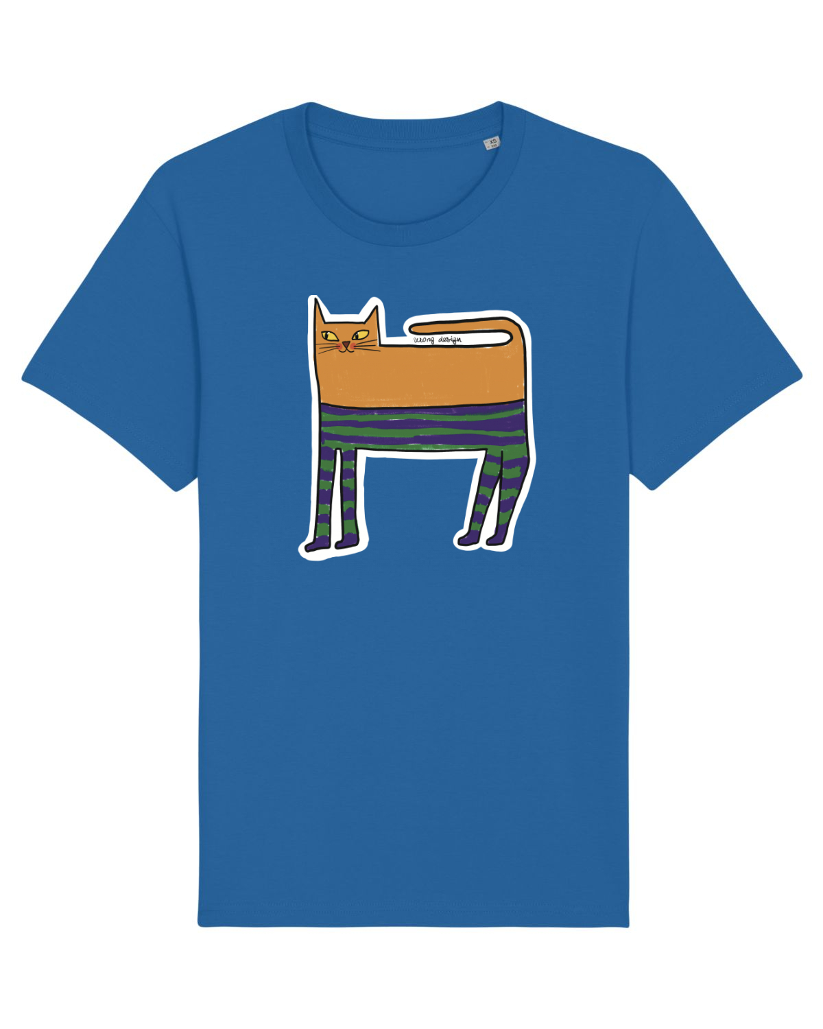 Tricou mânecă scurtă Unisex Rocker Royal Blue