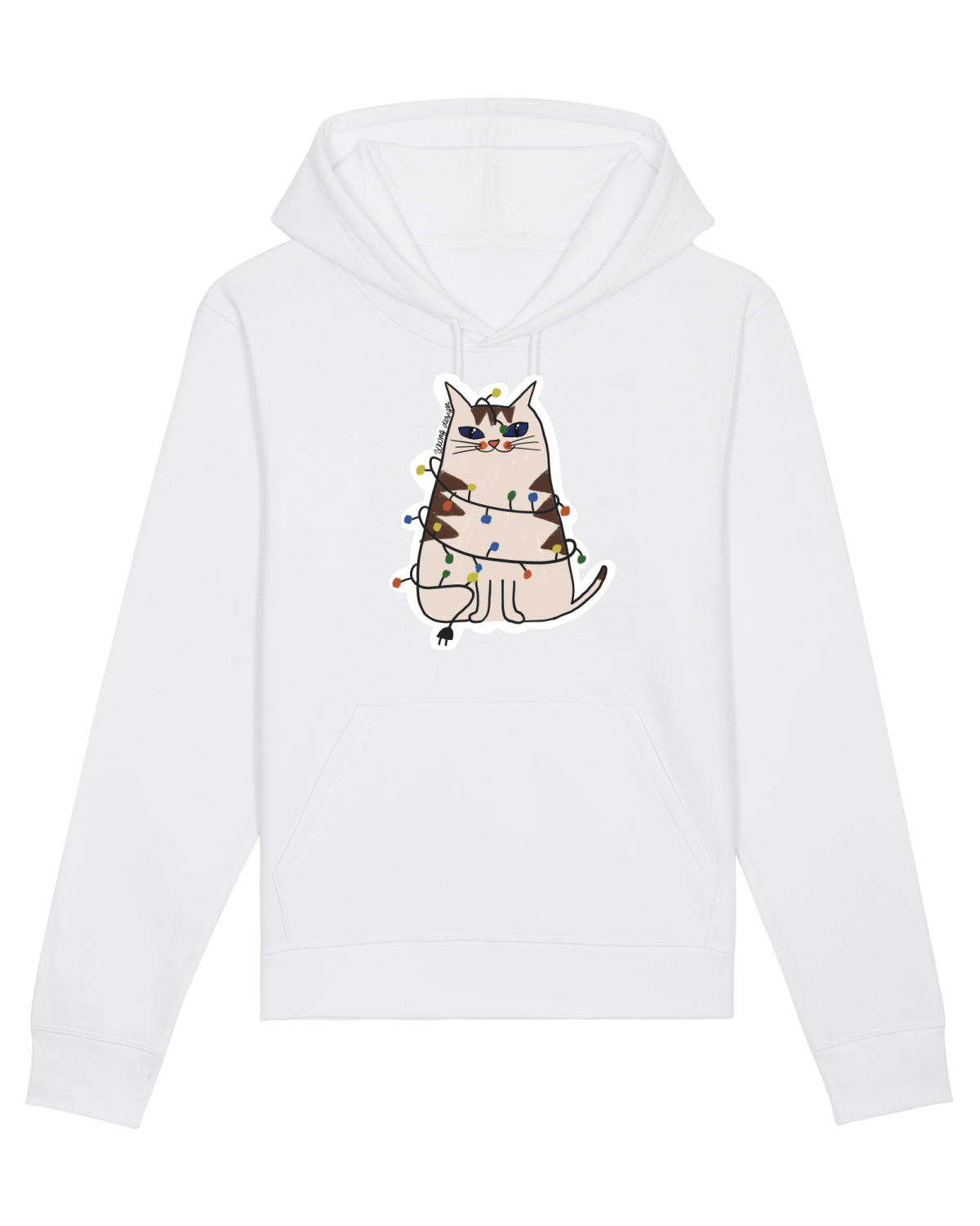 Hanorac Unisex Drummer White