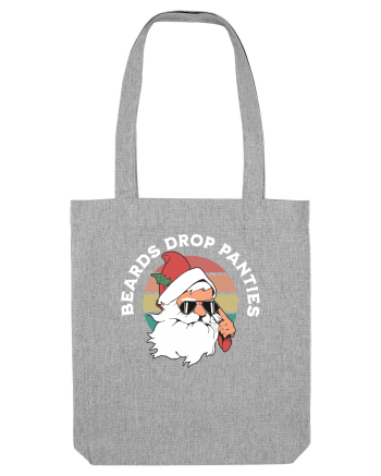 amuzant de Craciun - Beards drop panties Heather Grey