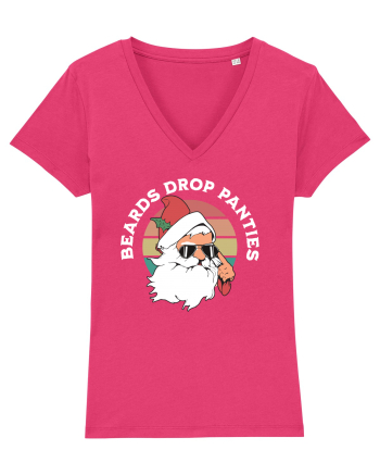 amuzant de Craciun - Beards drop panties Raspberry