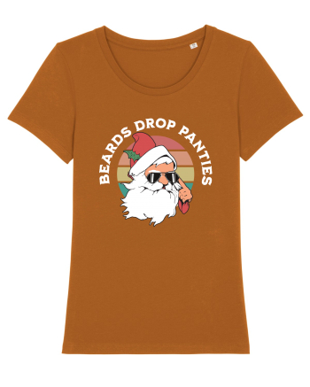 amuzant de Craciun - Beards drop panties Roasted Orange