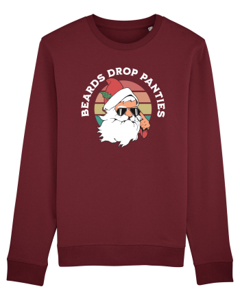 amuzant de Craciun - Beards drop panties Burgundy