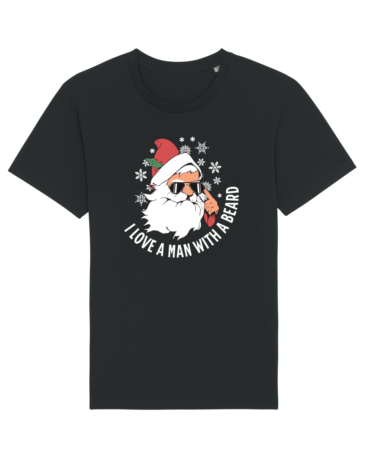 Tricou mânecă scurtă Unisex Rocker Black