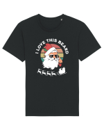 amuzant de Craciun - I love this beard  Tricou mânecă scurtă Unisex Rocker