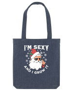 amuzant de Craciun - I'm sexy and I grow it  Sacoșă textilă
