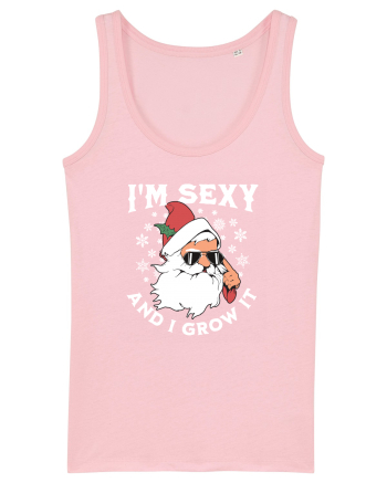 amuzant de Craciun - I'm sexy and I grow it  Cotton Pink
