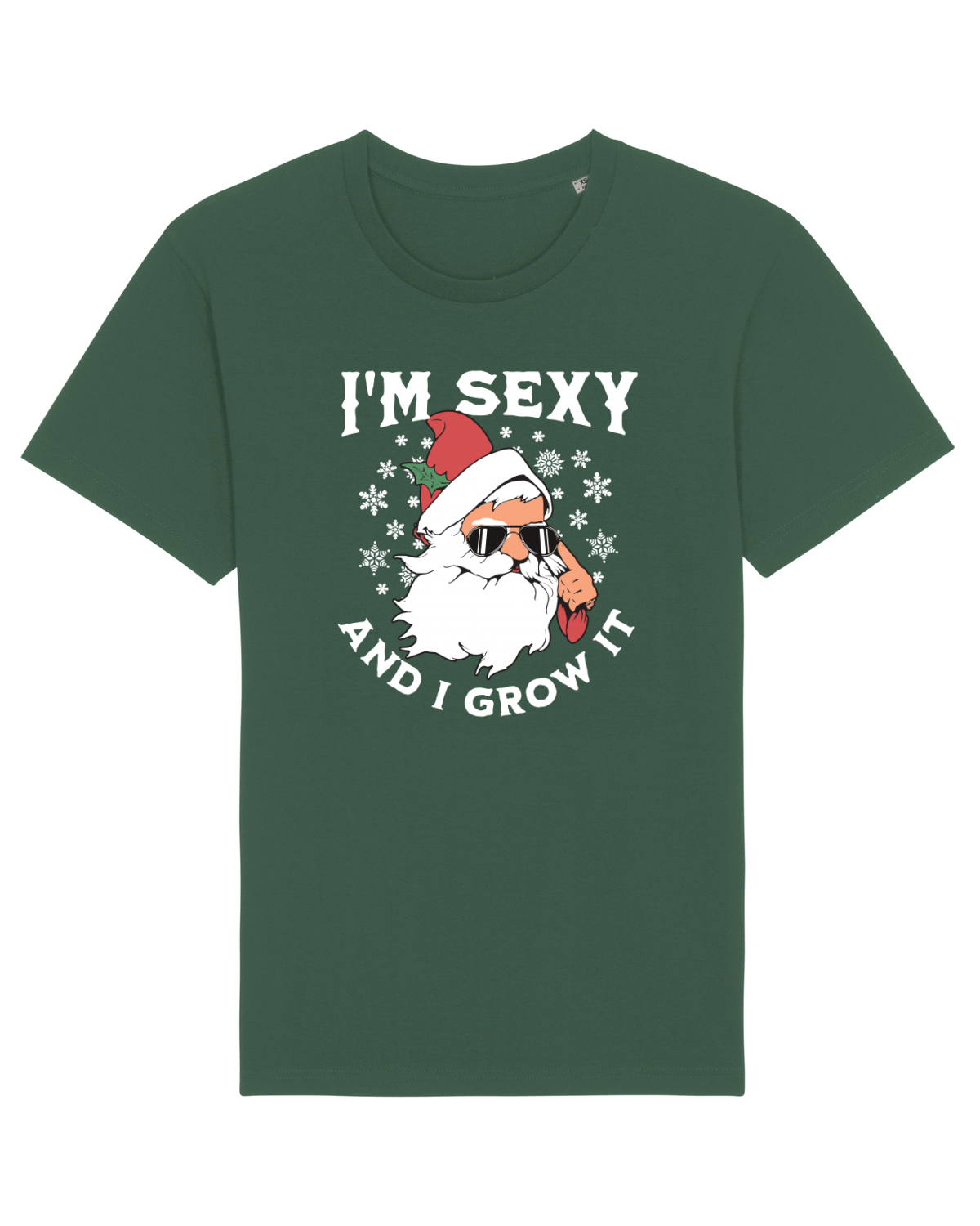 Tricou mânecă scurtă Unisex Rocker Bottle Green