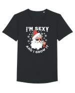amuzant de Craciun - I'm sexy and I grow it  Tricou mânecă scurtă guler larg Bărbat Skater