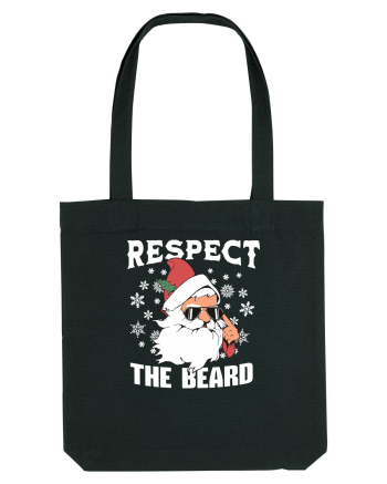 amuzant de Craciun - Respect the beard  Black
