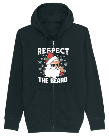 amuzant de Craciun - Respect the beard  Black