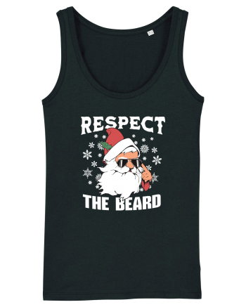 amuzant de Craciun - Respect the beard  Black