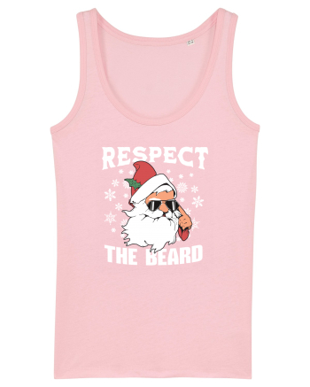 amuzant de Craciun - Respect the beard  Cotton Pink