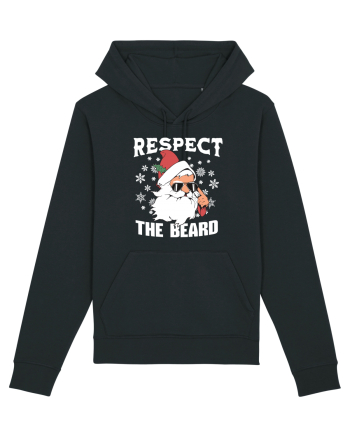 amuzant de Craciun - Respect the beard  Black