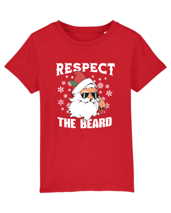 amuzant de Craciun - Respect the beard  Red