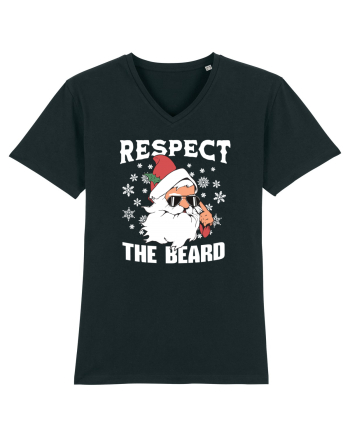 amuzant de Craciun - Respect the beard  Black